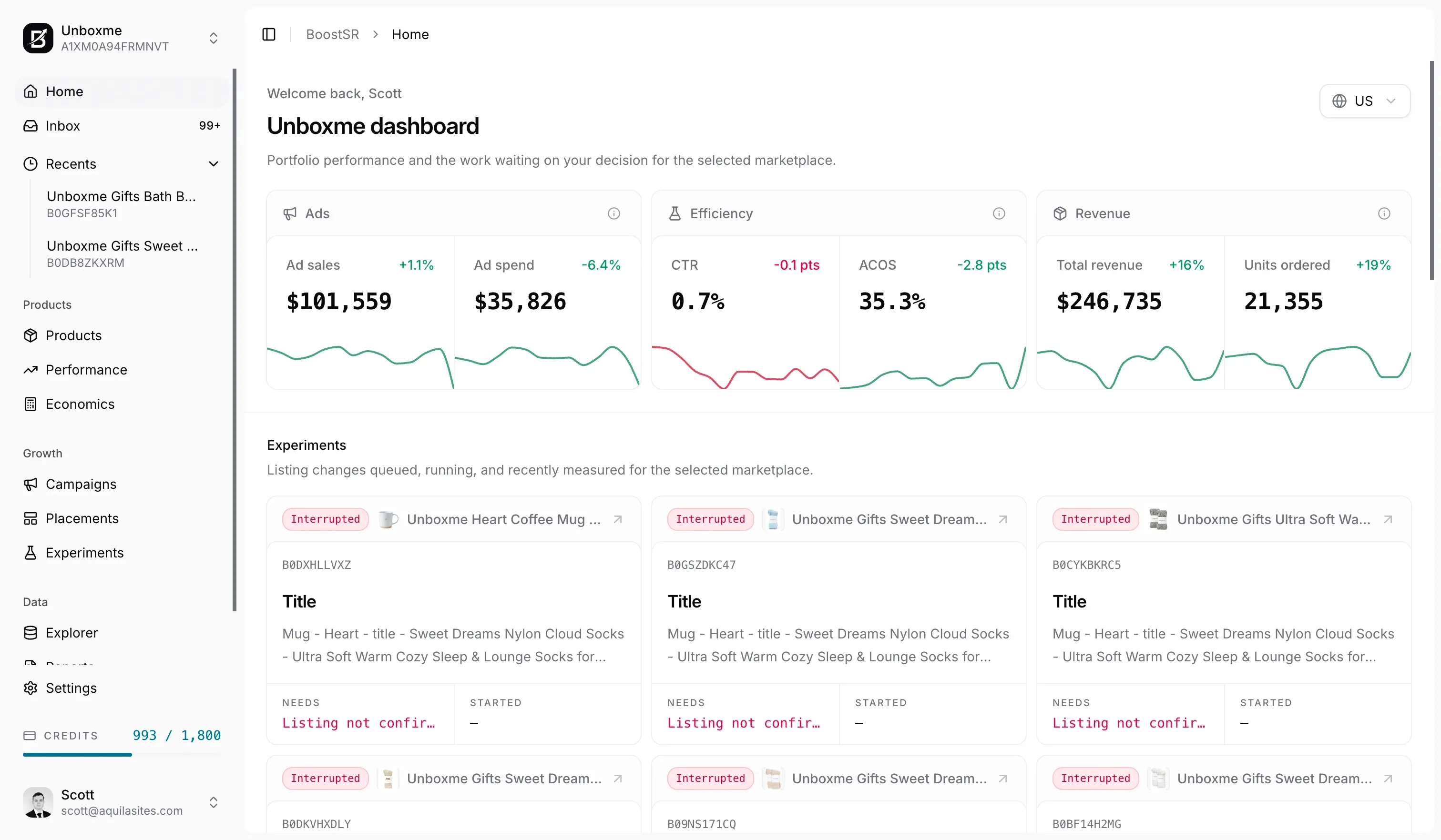BoostSR — Portfolio performance and the work waiting on a decision